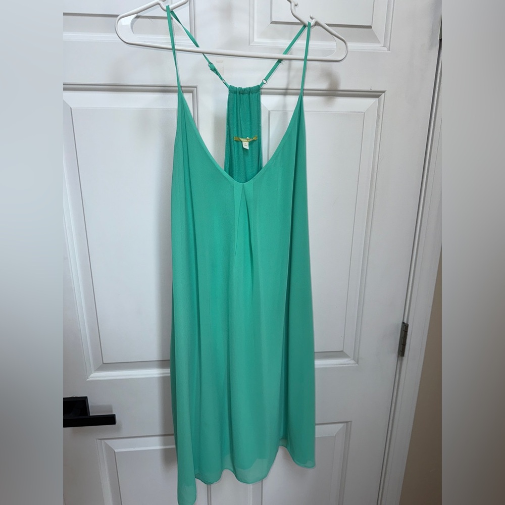 Green Sleeveless Dress